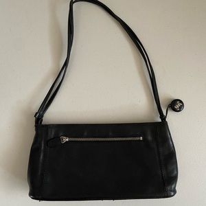 Monsac black shoulder purse